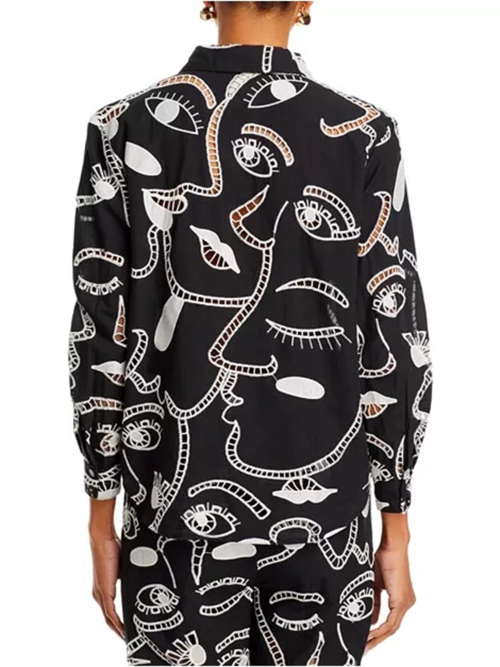 Farm Rio Richelieu Faces Shirt - Picture 4 of 12